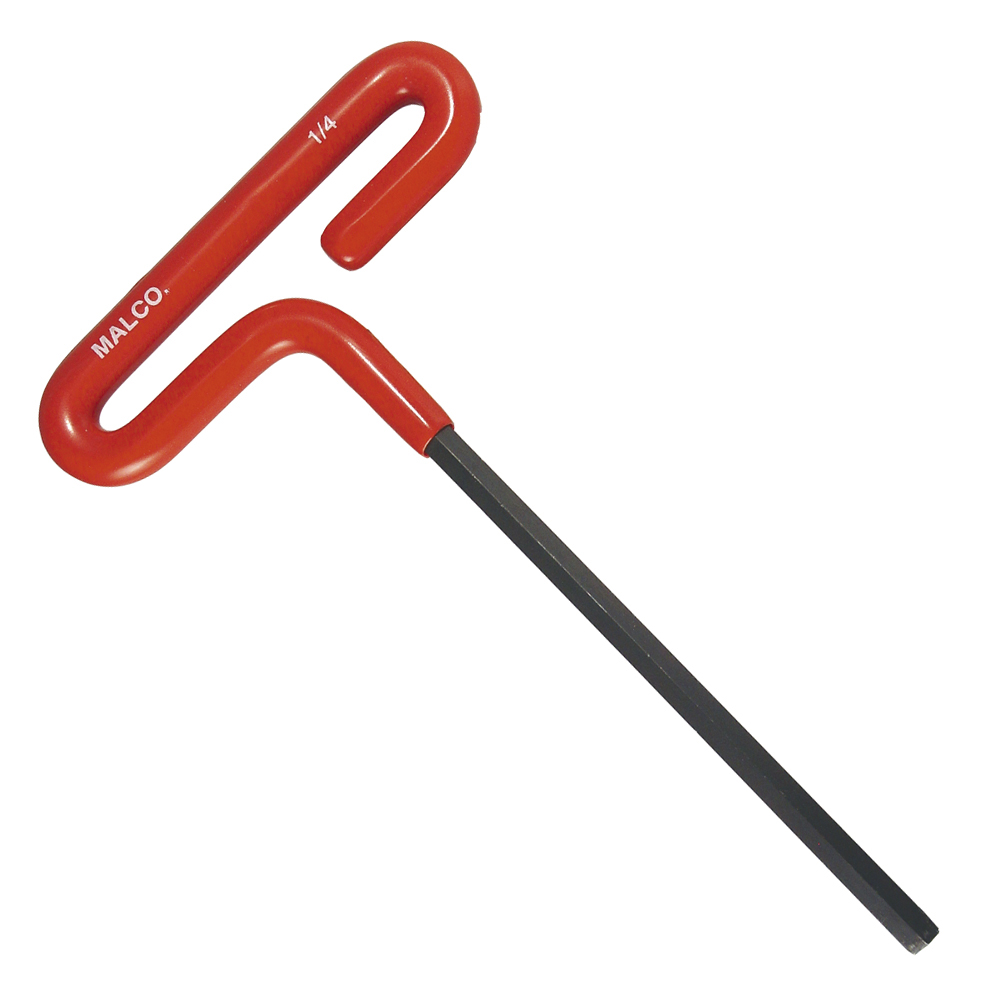 WT6SG 6 IN T-HANDLE HEX KEY SET 8 SIZES