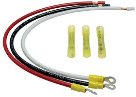 10 AWG Compressor Leads w/ Rings-set/3